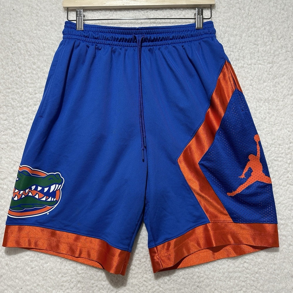 Nike Air Jordan Florida Gators Blue Basketball Shorts Mens Sz Medium CQ6522-480